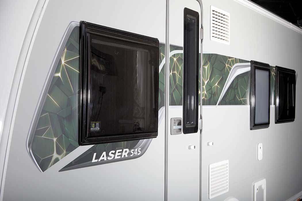 Coachman Laser External Features